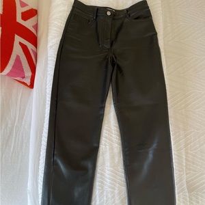 Leather pants